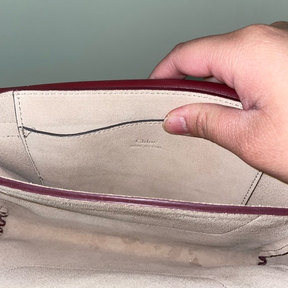 ‼️SOLD‼️ CHLOE - Suede Calfskin Faye Crossbody bag - Picture 5 of 8